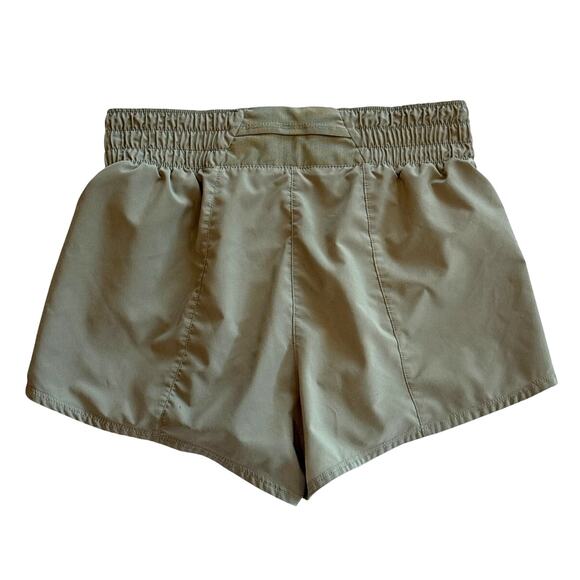 Nike Shorts 3" Womens Size Small Green Dri-Fit Mid Rise Brief Lined Workout - Picture 2 of 11